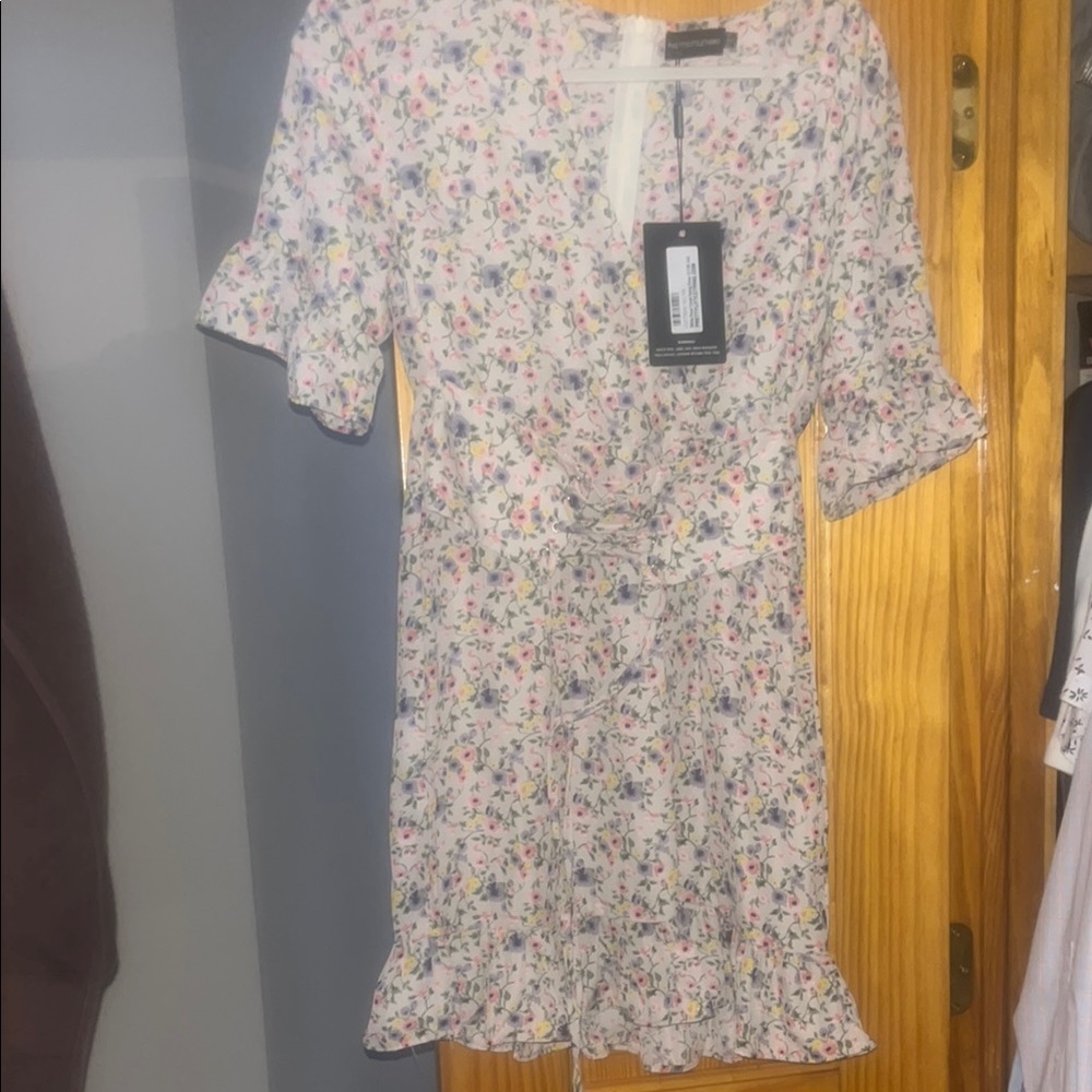 Floral Print Women's Dress